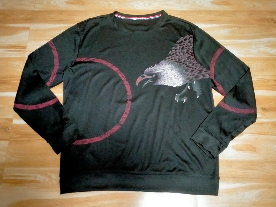 DRY FIT LONGSLEEVR EAGLE PRINT (Category: Activewear) located in Cabuyao City. Submitted by Bike_Clothing10 (Listing ID 1465474569, Image 1). Description: READ FIRST... FOR SALE: DRY FIT LONGSLEEVE EAGLE PRINT Excellent Condition Looks New Unknown Brand Dimes: 22 x 27 inches M-L Firlt PRICE: 500 Free Shipping (J&T) PICK UP OR SHIPPING ONLY LOCATION: Cabuyao Laguna -NO COD/COP- PM FOR INQUIRIES....