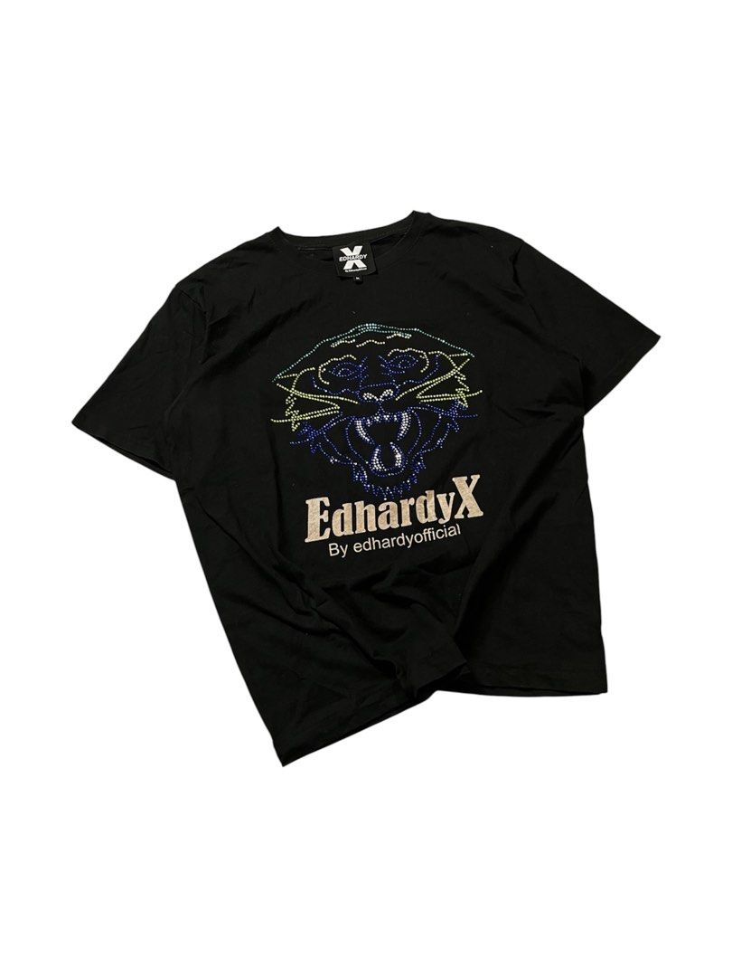 Ed Hardy (Category: Tshirts & Polo Shirts ) located in Leon. Submitted by fluffythriftshop (Listing ID 1465497188, Image 1). Description: Ed Hardy Large - XL No issue Excellent Condition .
