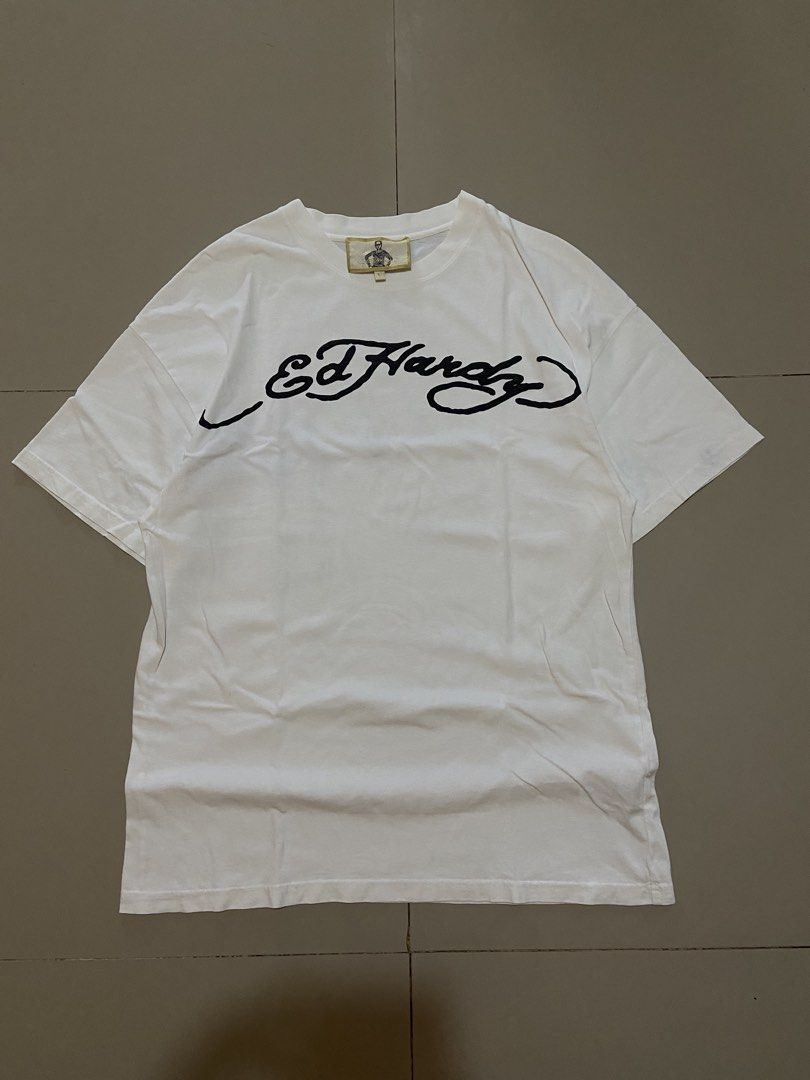 ED HARDY MADONNA (Category: Tshirts & Polo Shirts ) located in San Pablo. Submitted by tripnthrift15 (Listing ID 1465395417, Image 1). Description: ED HARDY SIZE LARGE ON TAG COMPLETE TAGS GOOD CONDITION DIMES 22*30.