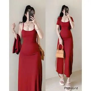 Edith Blazer Bodycon Maxi Dress (Category: Dresses) located in Manila. Submitted by kadia.co_25 (Listing ID 1465468338, Image 1). Description: Fitted from extra small to medium frame Details: • Fabric: Cotton knitted • Blazer length: 13 inches • Dress length: 43 inches • Bust: 24–36 inches • Waistline: 22–32 inches.