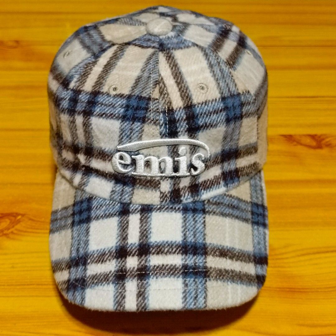 Emis Multi Color Check Ball Cap in Beige (Category: Caps & Hats) located in Maramag. Submitted by thrifty777 (Listing ID 1465483681, Image 2). Description: Authentic Emis Brand New Condition Embroidered Logo Location Maramag Bukidnon.