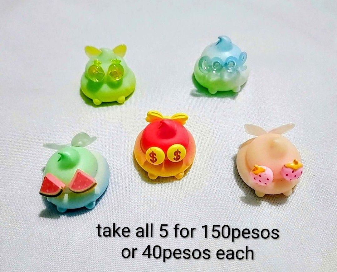 emmmkun 150pesos per set sa pic (Category: Designer & Blind Box Toys) located in Caloocan City. Submitted by jark_moonshop (Listing ID 1465512994, Image 2). Description: authentic po yan, pag take all 62pcs my free jar. can do lalamove or JNT .