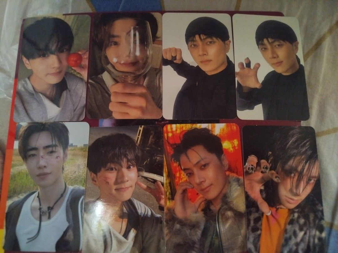 enhypen the sin: bliss photocards (Category: K-Wave Merchandise) located in Cavite. Submitted by kofiii (Listing ID 1465446059, Image 1). Description: x-sensi set with album.