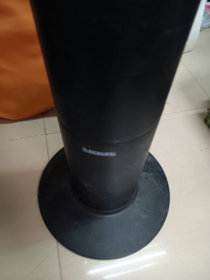 EUROMATIC TF116RC 116cm Tower Fan (Category: Air Conditioning and Heating) located in Pasay City. Submitted by meostore (Listing ID 1465421688, Image 2). Description: -Brand: Euromatic -Model no.: TF116RC -Approx. Meas.: 30 x 30 x 116cm -Power rating: 45W -Input rating: 220-240V ~ 50-60Hz -Features: Slim black design for bedrooms, living room or office NOTE: Unit has existing crack issues, glued portions. Actual photos posted already..