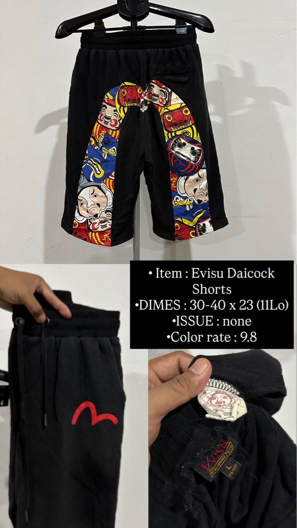 Evisu daicock Short (Category: Shorts) located in Balungao. Submitted by kupaloots_club (Listing ID 1465488739, Image 1). Description: .