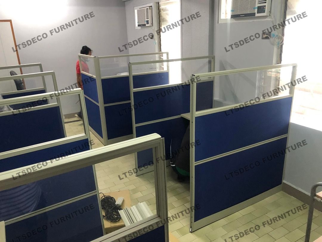 FABRIC WITH GLASS WORKSTATION OFFICE PARTITION (Category: Office Furniture & Fixtures) located in Quezon City. Submitted by gel.ltsdeco29 (Listing ID 1465399450, Image 2). Description: LTSDECO Home and Office Furniture Trading MANUFACTURER • FABRICATOR • SUPPLIER Looking for office furniture, modular partitions, workstations, or customized furniture? We can help! LTSDECO Home and Office Furniture Trading is a trusted manufacturer, fabricator, and