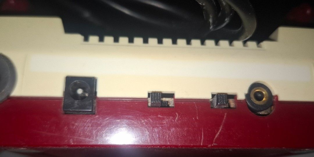 Famicom (Category: Nintendo) located in Antipolo. Submitted by lakay_toys (Listing ID 1465520381, Image 3). Description: For sale Nintendo Family computer (AV MODDED) * can be played in AV using old CRT and modern TV with Av port ►Family computer ► power adaptor 220v ► mono cable AV With 5 famicom games Dragon ball Teenage mutant ninja turtles Donkey kong 1945 Ghost taro All tested working ✅ all buttons tested ✅ audio and video tested ✅ controlle