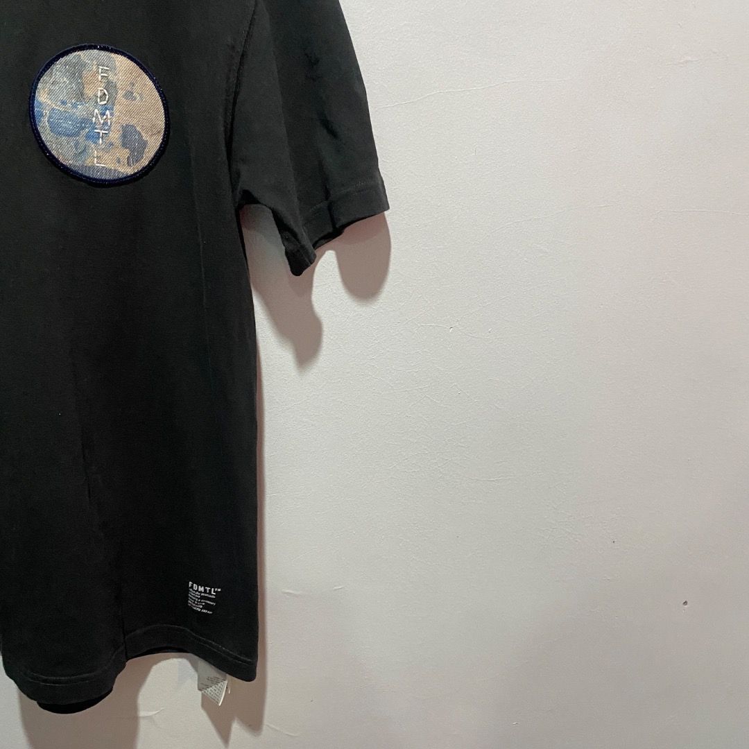 FDMTL FDMTL Patchwork Sashiko Boro T Shirt M (Category: Tshirts & Polo Shirts ) located in Antipolo. Submitted by bentakahitanoano (Listing ID 1465481849, Image 3). Description: Still in good condition Size 3 fits medium large Pit to pit 21 Length 28.