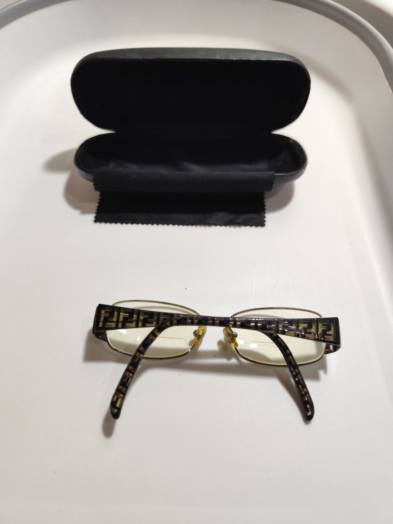 Fendi Frame (Category: Sunglasses & Eyewear) located in Cebu City. Submitted by icoolectnsellect (Listing ID 1465514861, Image 2). Description: Issue: Minor scratch, Dirt and RX lens. Bought at Garage Sale. Authenticity not Guaranteed, di ko alam if legit or Fake. Buy @ your own Risk. All EyeGlasses or Sun Glasses ay may Grado or Prescription Glasses. Please be careful para di masira mata nyo, you can change the lens and frame na lng kunin. Salam