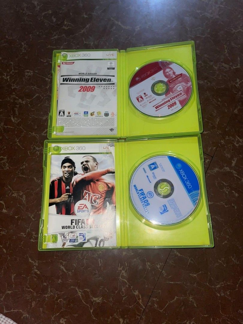 Fifa 09 wcs & Winning eleve 2009 (Category: Xbox) located in Las Pinas. Submitted by vannnnz_item (Listing ID 1465552258, Image 2). Description: ONLY FOR 1,000❗ 🎮 VIDEO GAME DISC FOR SALE 🎮 Selling video game discs in good condition! All discs are properly stored and ready to play. Great for gamers looking to add new games to their collection. Message me for the available games, prices, and other details! 📀 Good condition 🎮 Ready to play 💰 A