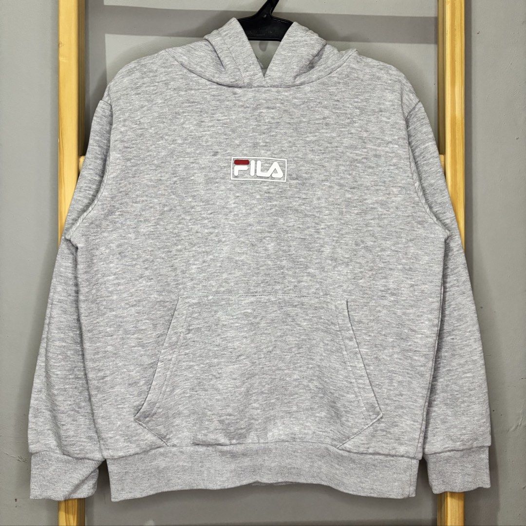 Fila kids hoodie (Category: Babies & Kids Fashion) located in Valenzuela. Submitted by thriftynanay88 (Listing ID 1465455547, Image 1). Description: Size 10-12Y on tag runs small fits 8Y.