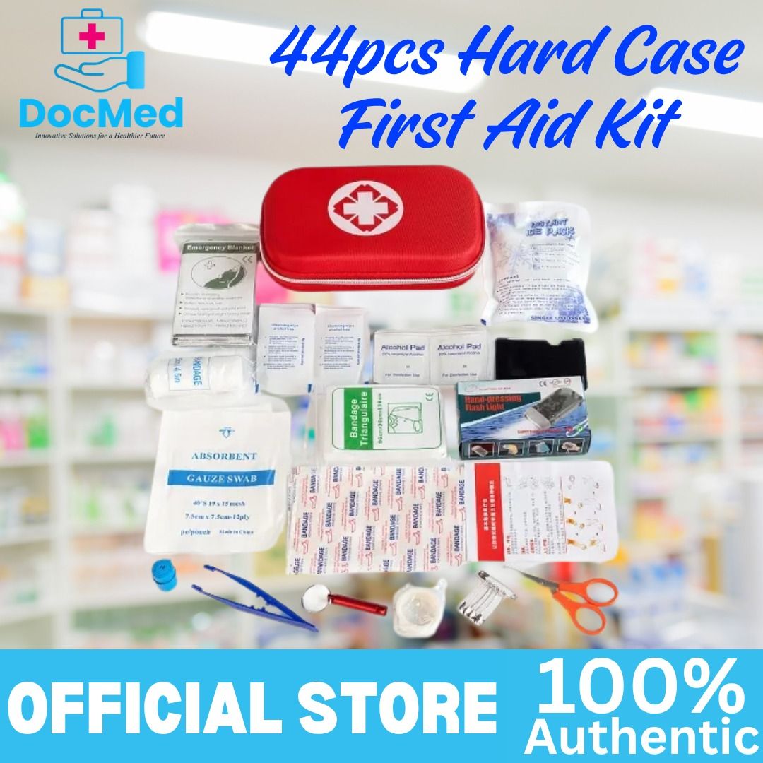 FIRST AID KIT HARD CASE WITH INCLUSION (Category: Medical Supplies & Tools) located in Quezon City. Submitted by zyra26 (Listing ID 1465426200, Image 1). Description: .
