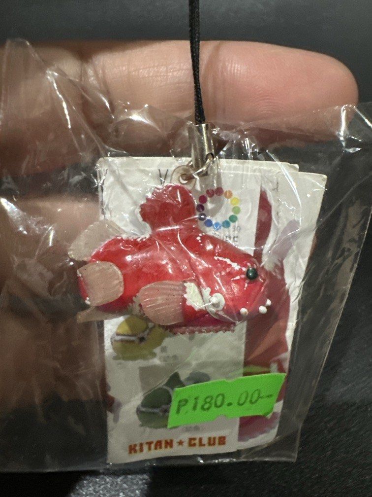 Fish charm (Category: Everything Else Others) located in Manila. Submitted by krystalchewey_ (Listing ID 1465523903, Image 1). Description: Bnew Actual Photo Posted 180php Fish Phone /Bagcharm.