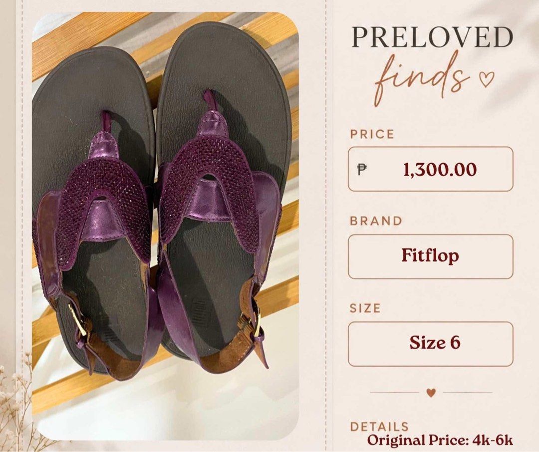 Fitflop|Size 6 (Category: Flats & Sandals) located in Legazpi City. Submitted by Tagged_phl (Listing ID 1465496648, Image 1). Description: No flaw Original with box.
