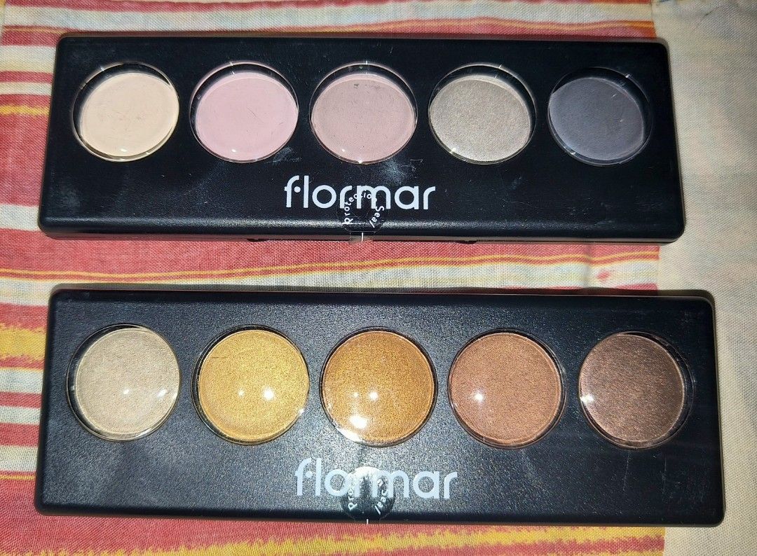 Flomar Eyeshadow (Category: Makeup) located in Cavite. Submitted by sophiayudequina (Listing ID 1465419870, Image 1). Description: Flomar Eyeshadow 2 pcs available mall pull out price tag ₱799 NEW Price: ₱ 250 each 2pcs sale 400 only Loc: Molino 3 Bacoor Sophia 09265740431 MOP : gcash MOD: pick up ( courier).