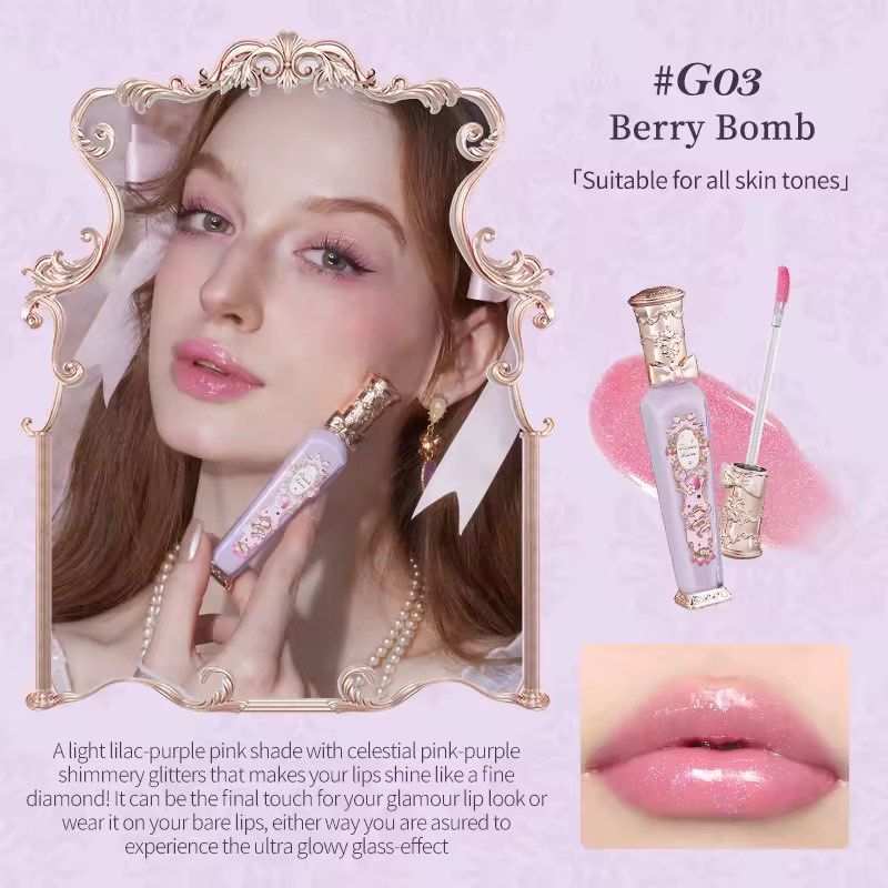 Flower Knows Strawberry Rococo Lip Gloss (Category: Makeup) located in Quezon City. Submitted by beaxcoreene. (Listing ID 1465418020, Image 2). Description: Shade : #G03 Berry Bomb MOD: Lalamove / JNT MOP: Gcash Location: Quezon City, North Caloocan - 100% authentic flower knows - brand new and sealed - never been used/swatched - price is fixed! - pm me for more details and pics.