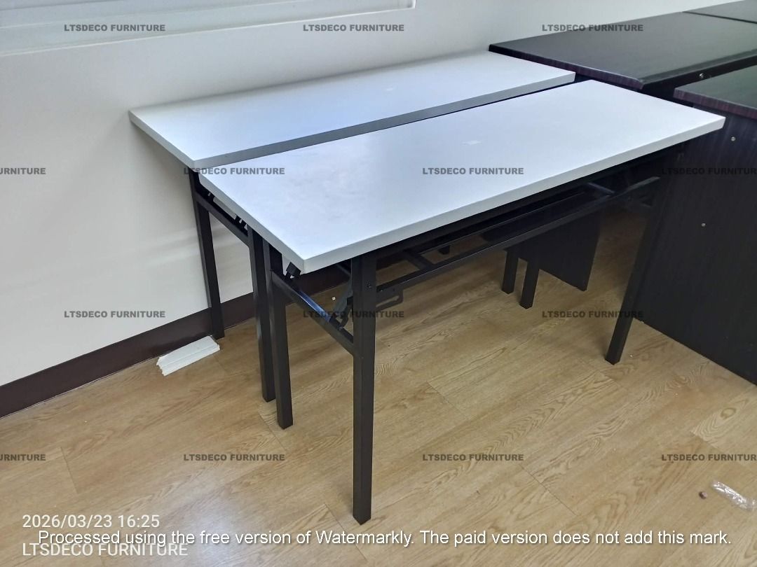 FOLDING TABLE OFFICE FURNITURE OFFICE PARTITION (Category: Office Furniture & Fixtures) located in Caloocan City. Submitted by juliemaeto20923 (Listing ID 1465396300, Image 1). Description: " PRICE MAY VARY DEPENDING ON SIZE, MATERIAL, AND CUSTOMIZATION. " --PRICE IS POSTING PURPOSES ONLY!! ✅ INQUIRE NOW! Hi! Are you looking for MODULAR WORKSTATION OFFICE PARTITION, ACCORDION WALL AND DOOR PARTITION, TOILET/URINAL PARTITION and OFFICE FURNITURE S
