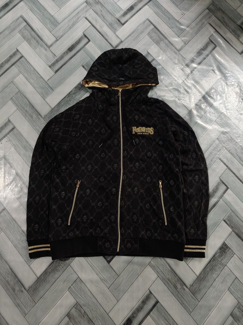 FUBU Y2K AOP (Category: Hoodies) located in Tacurong. Submitted by groovyf1nds (Listing ID 1465406857, Image 1). Description: FUBU Y2K AOP Condition: Excellent Color rate: 10/10 Size: Large Dimes: 21.5 width, 27 length.