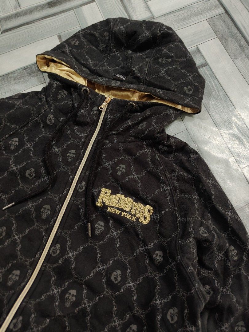 FUBU Y2K AOP (Category: Hoodies) located in Tacurong. Submitted by groovyf1nds (Listing ID 1465406857, Image 2). Description: FUBU Y2K AOP Condition: Excellent Color rate: 10/10 Size: Large Dimes: 21.5 width, 27 length.