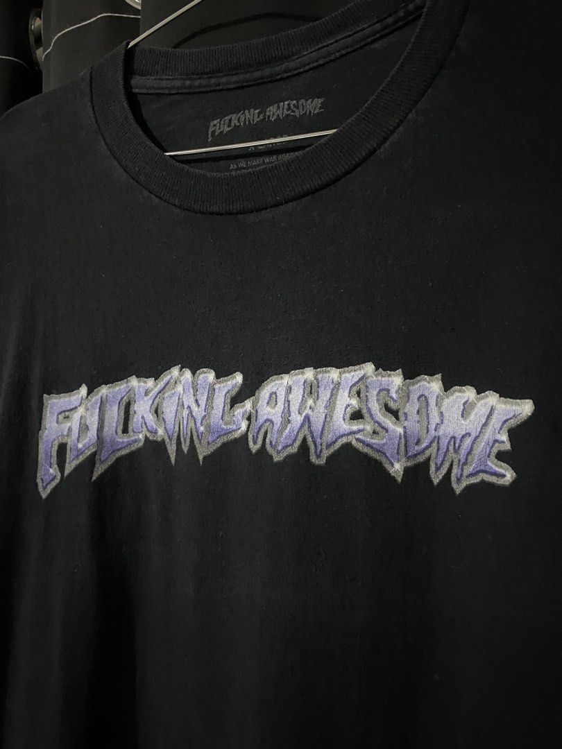 Fucking Awesome - Chrome Logo Longsleeve (Category: Tshirts & Polo Shirts ) located in Puerto Princesa. Submitted by something___. (Listing ID 1465494513, Image 3). Description: Fucking Awesome - Chrome Logo Longsleeve Tagged Size: XL (Dimension) Length: 31.5 Width: 23.5 Condition: Excellent Color rate: 8.7 Flaws: Lightly used .