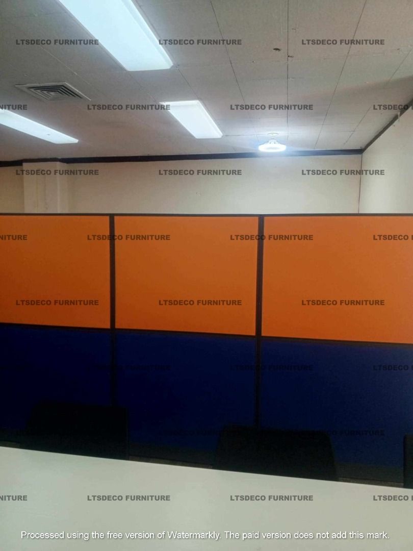 FULL FABRIC PANEL DIVIDER OFFICE PARTITION (Category: Office Furniture & Fixtures) located in Quezon City. Submitted by youngearth_667e84 (Listing ID 1465389428, Image 1). Description: 📌Please note: Prices shown are for reference only 📌STARTING PRICE: ₱4,500 Actual price may vary depending on size, material, quantity, and specifications. LTSDECO Home and Office Furniture Trading MANUFACTURER • FABRICATOR • SUPPLIER 📲 V i b e r : +63 923 841 80
