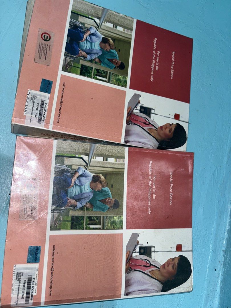 Fundamentals of Nursing 11th edition (Category: Assessment Books) located in Pasay City. Submitted by cheesecates (Listing ID 1463767111, Image 2). Description: Maternal and Child Nursing 8th edition Volume 1 and 2 Coil bind - Ipad size Original Price: 1900 Selling price: 1000 Fundamentals of Nursing Volume 1 and 2 Original Price: 2790 Selling Price: 1190 Bioethics and Moral Decisions 2nd ed Original Price: 495 Selling Price: 200 Bundle: Maternal