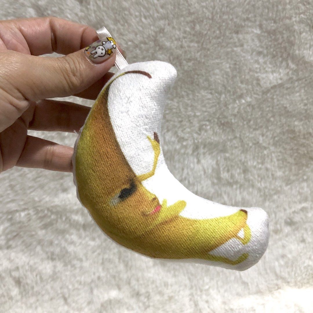 Funny Banana Charm (Category: Everything Else Others) located in Quezon City. Submitted by kitsune.treasures (Listing ID 1465492716, Image 1). Description: *First to pay policy! *1 day reservation only. Failure to pay on time, auto cancel. 📍Quezon City * MOD: J&T | Lalamove * MOP: GCASH | BPI 📦ON HAND AND READY TO SHIP! CONDITION: WHAT YOU SEE IS WHAT YOU GET. Dimensions: Kindly check the photos for the actual measurements. Please check all the