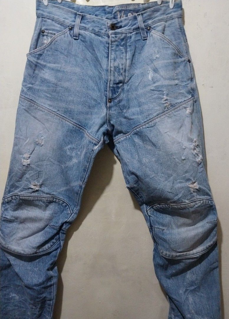 G Star Raw denim pants (Category: Jeans) located in Manila. Submitted by PrinceDani.Clothing (Listing ID 1465487670, Image 2). Description: g star raw denim pants Size 32in waist 43in length made in Italy excellent condition .
