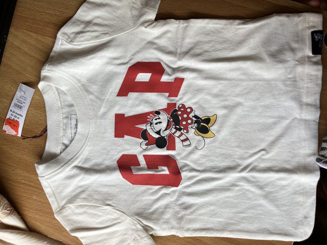 Gap minnie 18-24mos (Category: Babies & Kids Fashion) located in Bacoor. Submitted by scstyle (Listing ID 1465388358, Image 3). Description: Gap minnie brand new shirt 18-24 months Mop bpi or gcash Shipping every monday and friday Courier gogo express Metro manila 85 .
