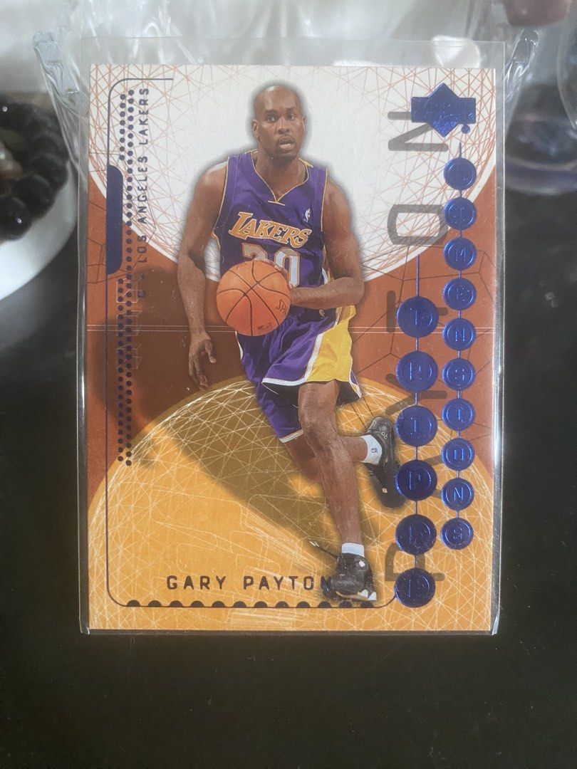 Gary Payton Upper Deck Triple Dimensions NBA Card (Category: Raw Singles) located in Baguio. Submitted by swishbaker (Listing ID 1465418574, Image 1). Description: Near mint to mint condition. Feel free to message me for any inquiries.