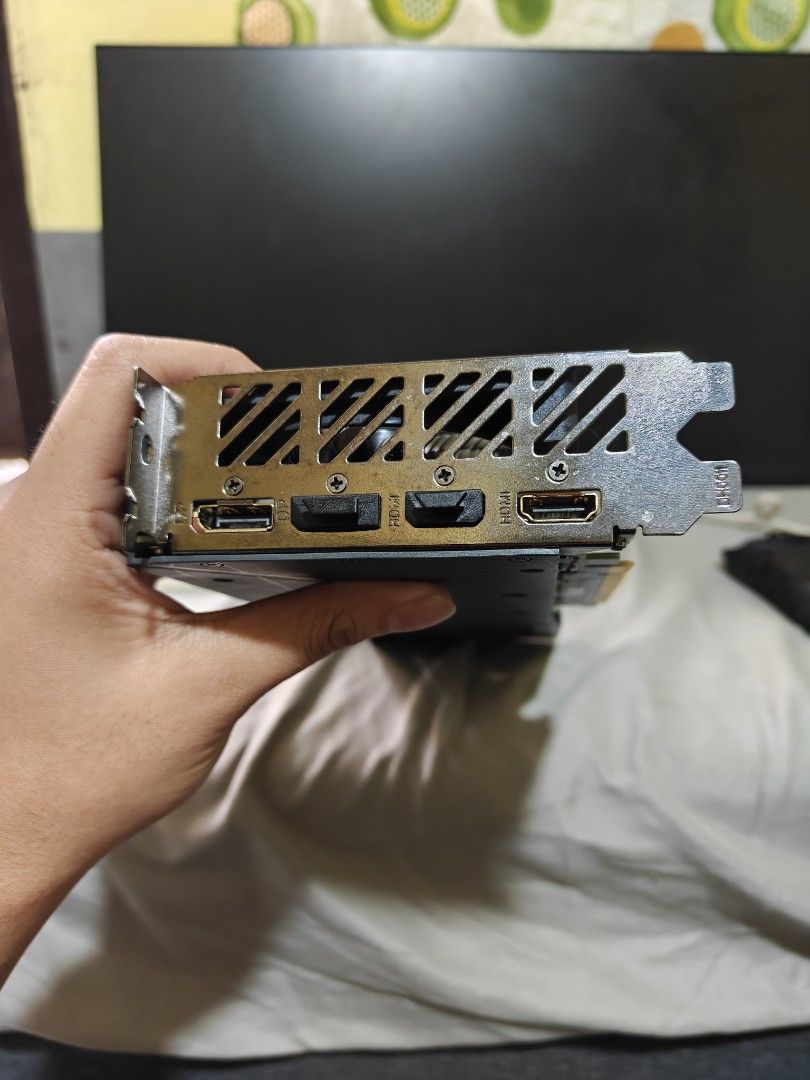 Gigabyte RTX 4060TI 8GB Eagle OC (Category: Desktops) located in San Jose del Monte. Submitted by heehooohee (Listing ID 1465430938, Image 3). Description: Sealed screws and slight used only Brand new looking Good temps Tested on OCCT and Furmark SJDM, Bulacan.