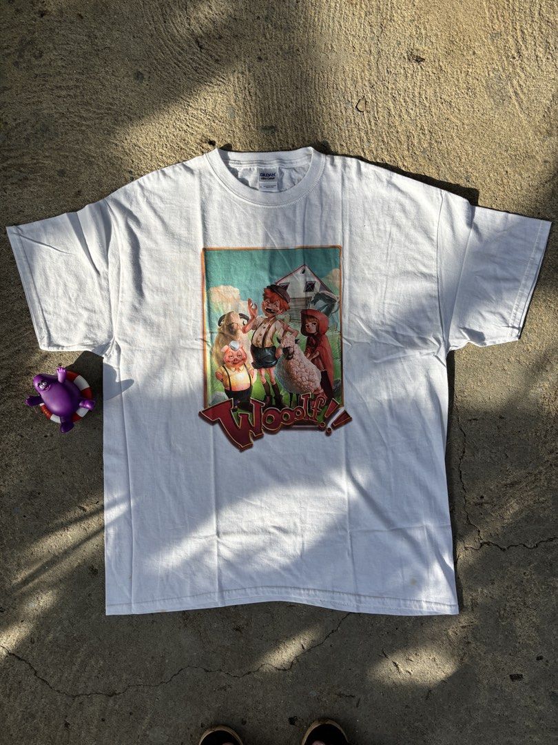 Gildan Crewneck Shirt (Category: Tshirts & Polo Shirts ) located in Calauan. Submitted by charles50266 (Listing ID 1465477278, Image 1). Description: Gildan Crewneck t-shirt Little Red Riding Hood XL on tag 🍃width : 24 🍃length: 30 ₱299.
