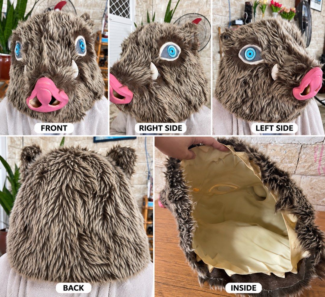 GINLANIME Inosuke Mask (Category: Interactive Toys) located in San Fernando. Submitted by japansurpluselyu (Listing ID 1465451354, Image 1). Description: .
