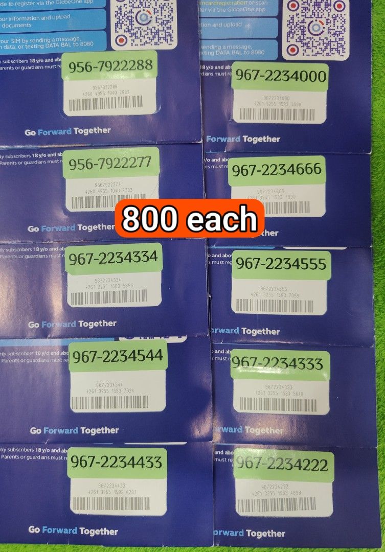 GLOBE VANITY NUMBERS 2028/2027 (Category: Sim Cards) located in San Juan City. Submitted by genonlore (Listing ID 1465409107, Image 2). Description: ____permanent store location____ allsite marketing 2 (fb page) u26 2flr. theatremall,greenhills look for ate lory or you can text me @ 09151510080 ____store hours____ 10:30 am to 8 pm monday to sunday.