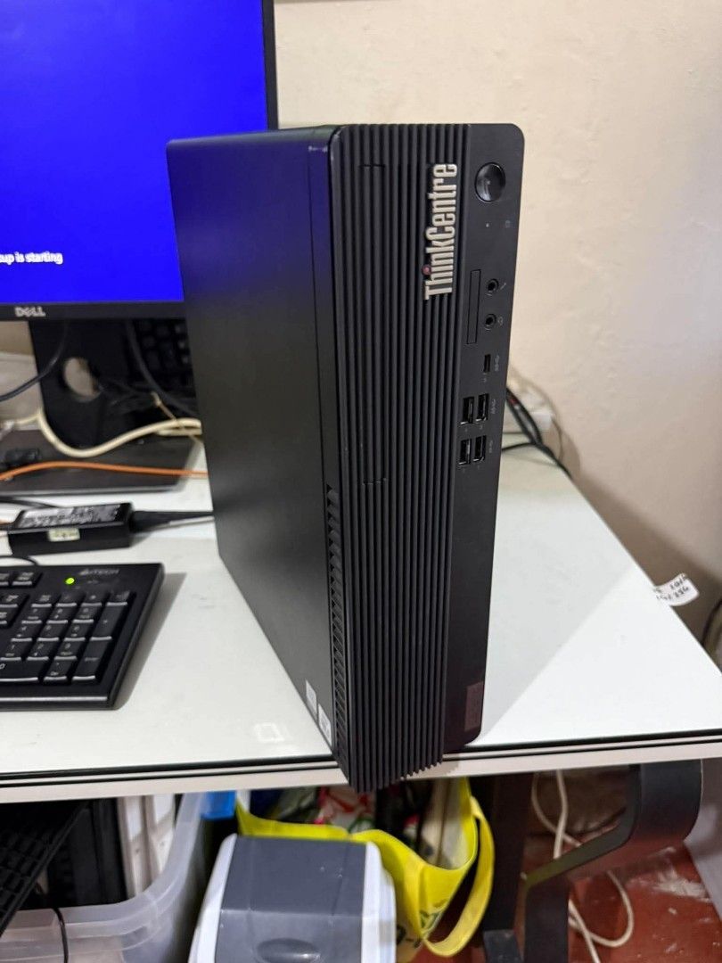 Good as new thinkcentre m70s (Category: Desktops) located in Manila. Submitted by happyearth.953a15 (Listing ID 1465532427, Image 1). Description: Good as new thinkcentre m70s I5 10th gen Intel UHD Graphics 630 16gb ram 256gb ssd Windows 11 pro OS Unit with power cord 💸💸 13,500 Location: San Andres bukid manila Pick up or deliver cod.