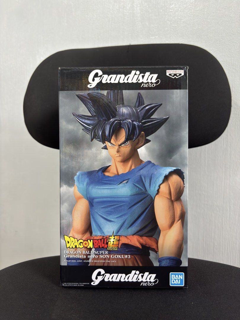 Grandista Nero Goku Omen (Category: Figurines & Statues) located in Bulacan. Submitted by funkopatsaiyajin (Listing ID 1465460802, Image 1). Description: MISB - Mint in Sealed Box 📍Location : SJDM Bulacan / North Caloocan 🚚 MOD : LBC / Lalamove / Grab Express / Drop&Go 💳MOP : GCash / GoTyme / Maribank / Maya Express.