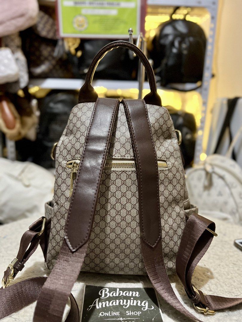 Gray Medium Backpack Printed (Category: Backpacks) located in Rizal. Submitted by babamamanyingonlineshop (Listing ID 1465540182, Image 2). Description: .