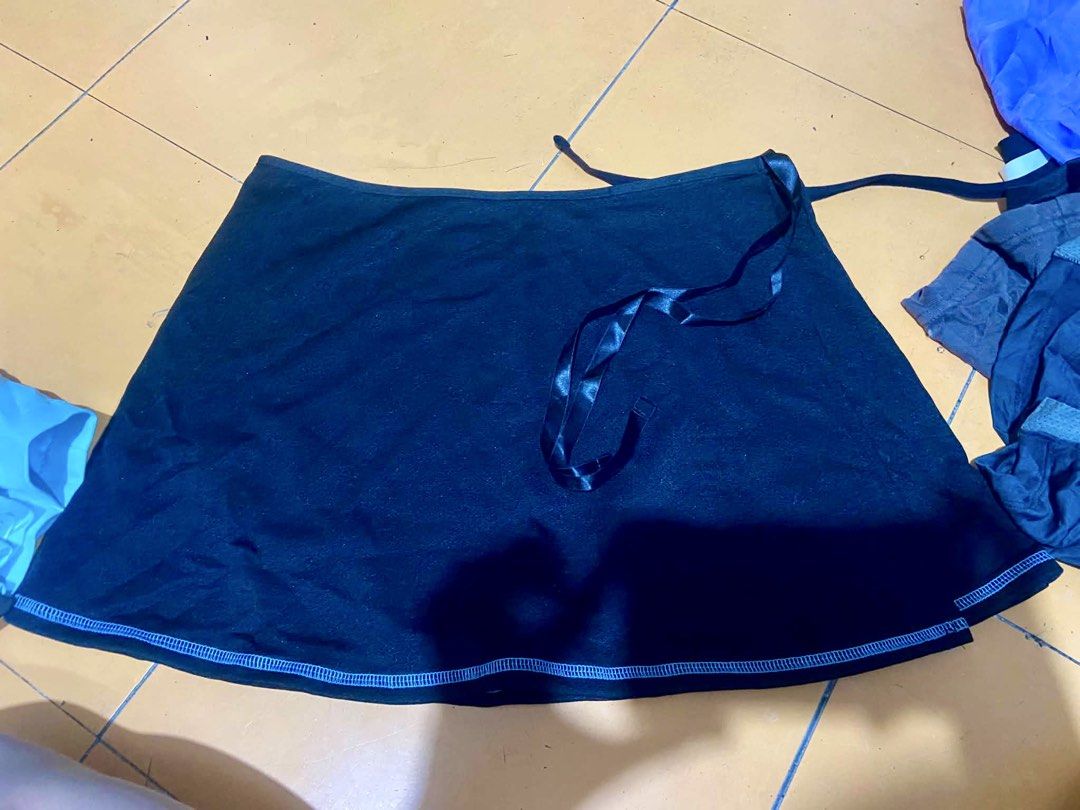 Grey and Black Skirt Set Drawstring Casual (Category: Skirts) located in Quezon City. Submitted by patty_3. (Listing ID 1465451846, Image 2). Description: - Set of 2 basic skirts (Grey and Black) - Adjustable waist drawstrings for a customized, comfortable fit - Stretchy and soft fabric, ideal for casual everyday wear - Easy to mix and match with t-shirts, hoodies, and tops - Perfect for daily outings, running errands, or lounging at home.