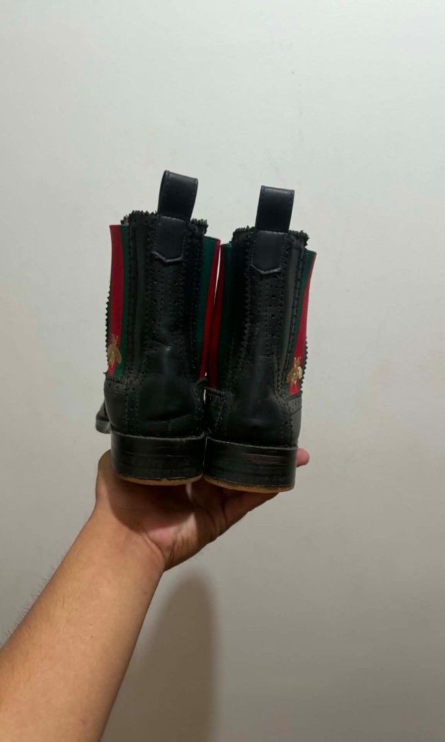 Gucci boots (Category: Boots) located in Koronadal. Submitted by mannylagada880 (Listing ID 1465395027, Image 3). Description: in good condition ship nationwide ✈️.