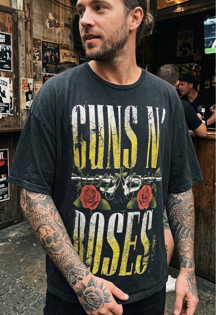 GUNS N ROSES BANDMERCH (Category: Tshirts & Polo Shirts ) located in Davao. Submitted by ronz31 (Listing ID 1465544389, Image 1). Description: PTPA/FS GUNS N ROSES BANDMERCH XL FITS TO LARGE W:22" L:28" DM📩.
