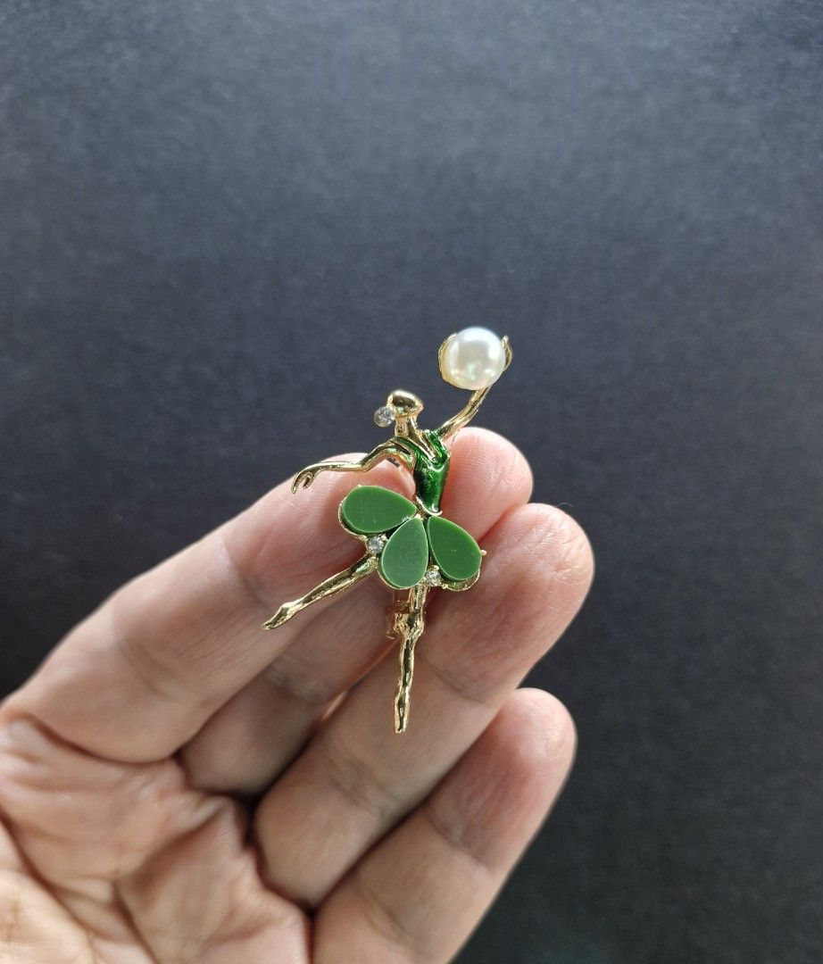Gymnast Brooch (Category: Brooches) located in Taguig. Submitted by mommaschoice (Listing ID 1465516184, Image 2). Description: Brand New Adorned w/faux pearl Elegantly crafted design Lightweight won't damage the fabric Ships nationwide.