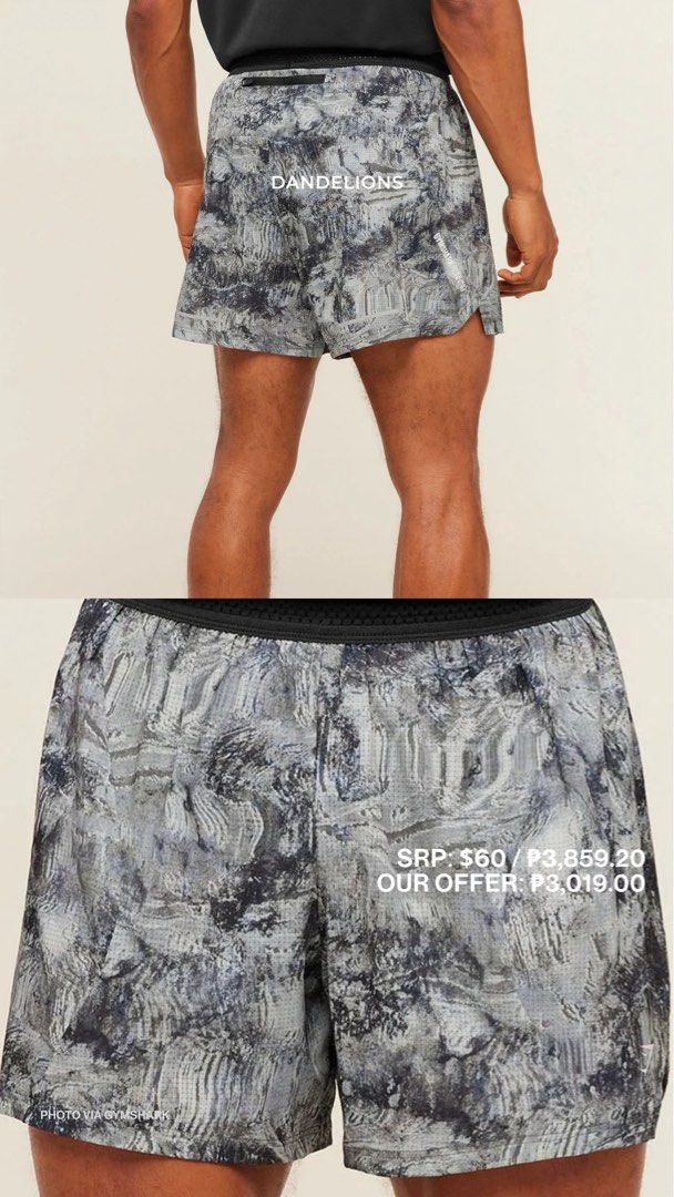 Gymshark Running 5” Shorts XS Dark Grey (Category: Shorts) located in Makati City. Submitted by greywordsmith (Listing ID 1465453675, Image 2). Description: SRP $60 / ₱3,859.2. ₱800 OFF‼️ I have a bunch of XS tops and bottoms and S for accessories (caps, socks, backpacks) fresh from Gymshark UK. 🇬🇧 Please check my page for other products. Or follow us on FB Dandelions Edit or IG @dandelions.edit. I ship from Las Piñas on weekdays and/or from Ma