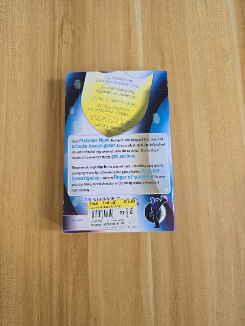 Half Moon Investigations by Eoin Colfer (Category: Children's Books) located in Trece Martires City. Submitted by closette.ph (Listing ID 1465388988, Image 2). Description: .