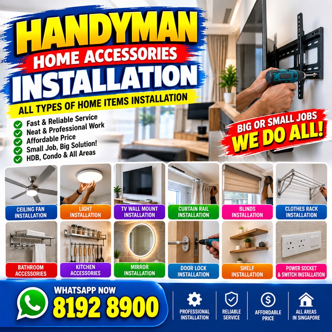 (Category: ) located in . Submitted by fixmyhomesg.com (Listing ID 1464439873, Image 1). Description: .