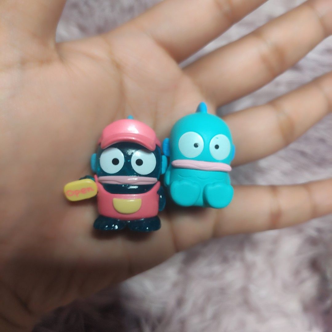 Hangyodon and Tuxedo Sam Sanrio Figure SET (Category: Figurines & Statues) located in Quezon City. Submitted by findyourtreasure10 (Listing ID 1465572227, Image 3). Description: 📌 **Please read before Purchasing** - good condition - 9 pieces (plus free 2 hangyodon no markings in the last photo) - official Sanrio - pvc material figure Kindly manage your expectations. What you see is exactly what you get 📦 All items are on hand and ready to ship 