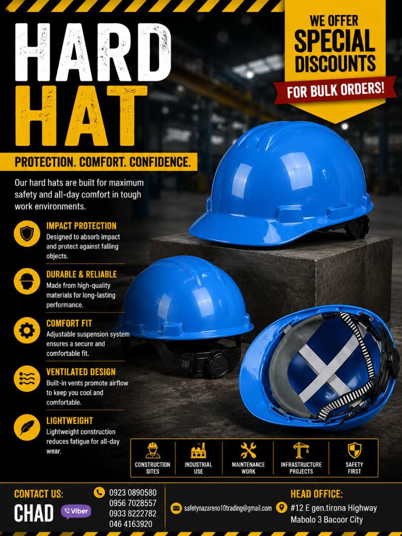 hard hat (Category: Looking For) located in Bacoor. Submitted by __CLaude__ (Listing ID 1465438277, Image 1). Description: .