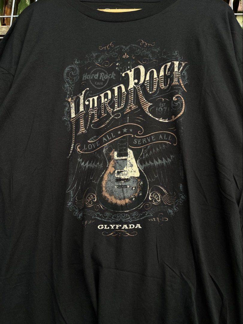 Hard Rock Glyfada (Category: Tshirts & Polo Shirts ) located in Leon. Submitted by fluffythriftshop (Listing ID 1465496090, Image 2). Description: Hard Rock Size : XXL No issue BrandNew.