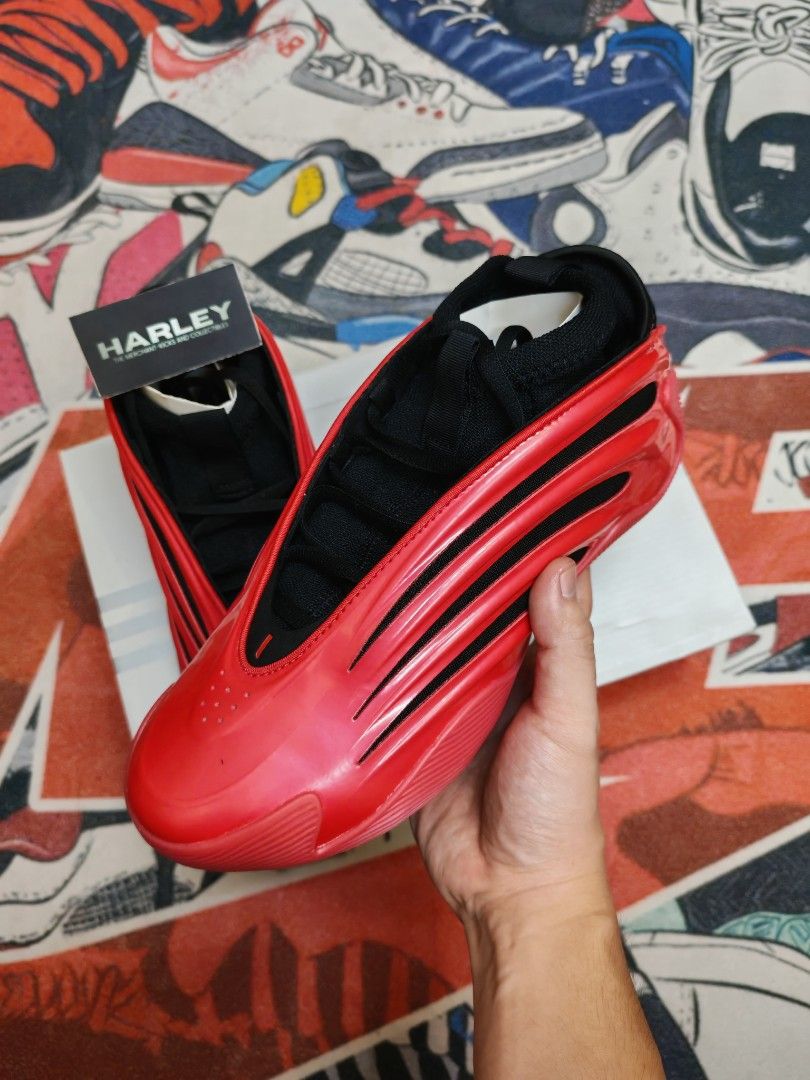 Harden 9 Pure Ruby (Category: Sneakers) located in Marikina City. Submitted by tm_harley (Listing ID 1465442269, Image 1). Description: 🚨Harden 9 Pure Ruby Size 8.5 / 10 Men's 💸4,795 pesos only!!❌9,500 SRP Send a DM for inquiries 📩 FB: Harley Villa FB Page: The Merchant - Kicks and Collectibles 📌Marikina City Location.