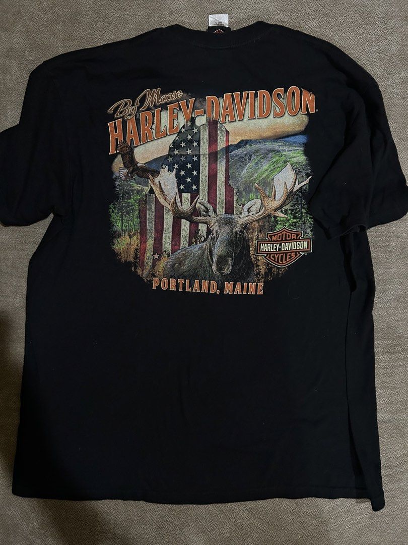 Harley Davidson Portland (Category: Tshirts & Polo Shirts ) located in Aurora. Submitted by purethrift07 (Listing ID 1465454027, Image 2). Description: Maganda Dm me Fresh from the bale Solid to.