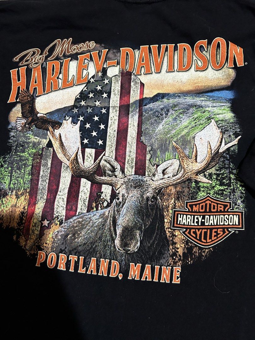 Harley Davidson Shirt (Category: Tshirts & Polo Shirts ) located in Aurora. Submitted by snoworiontwinkle_08 (Listing ID 1465453755, Image 3). Description: No issue Like new Dm me Ganda nito.